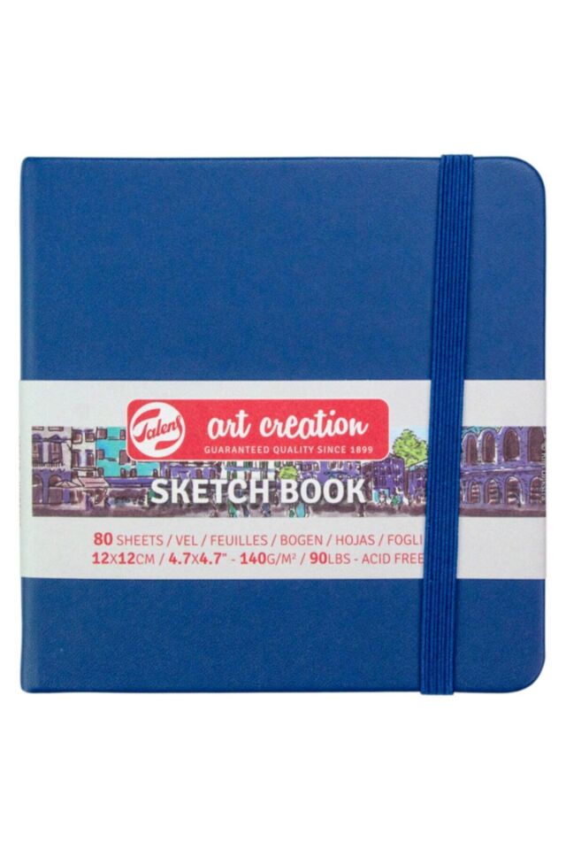 SKETCH BOOK NAVY BLUE 12X12