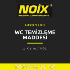 NOİX WC TUVALET TEMİZLEME MADDESİ 12X1 KG