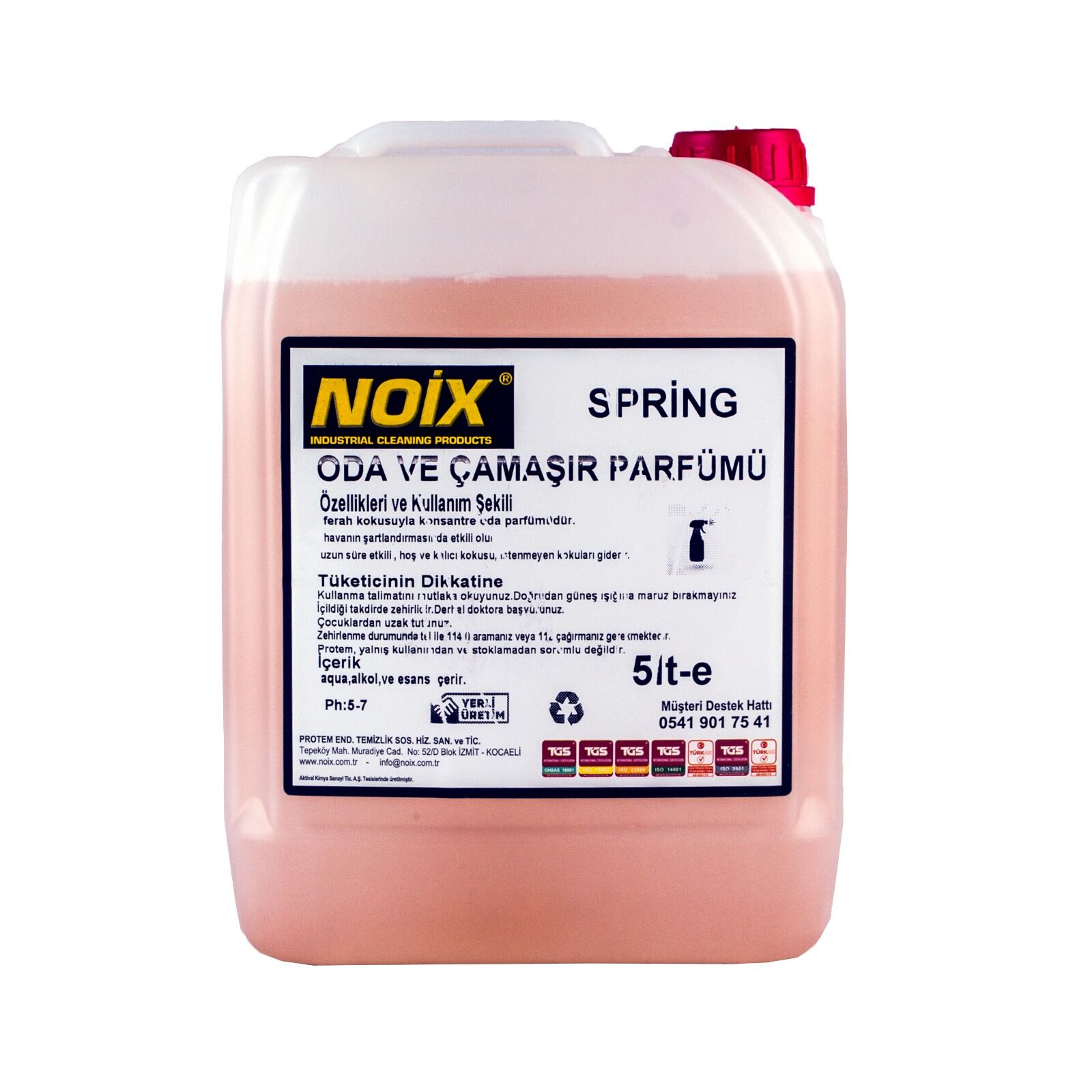 NOİX SPRING ODA VE ÇAMAŞIR PARFÜMÜ 2x5 LT