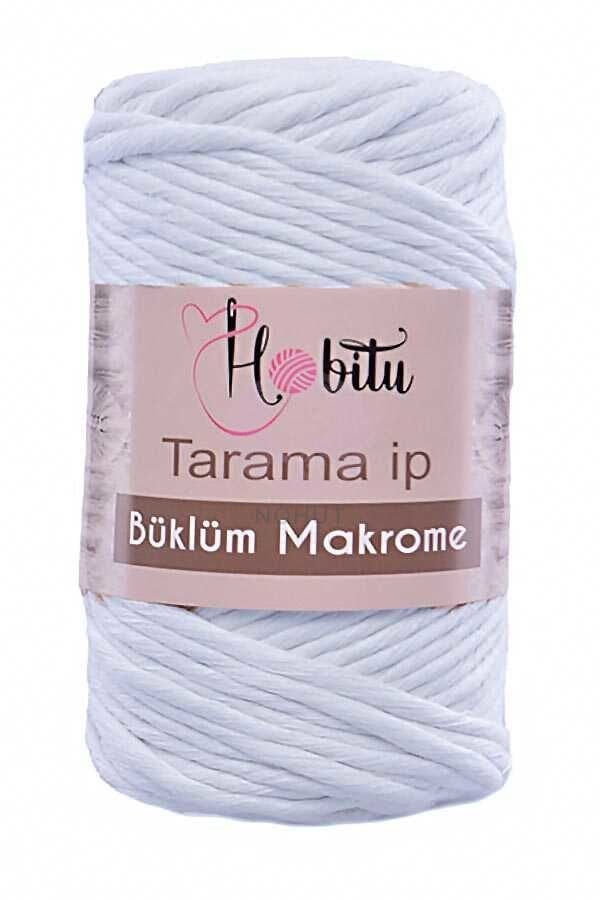 Hobitu Tarama Makrome Beyaz