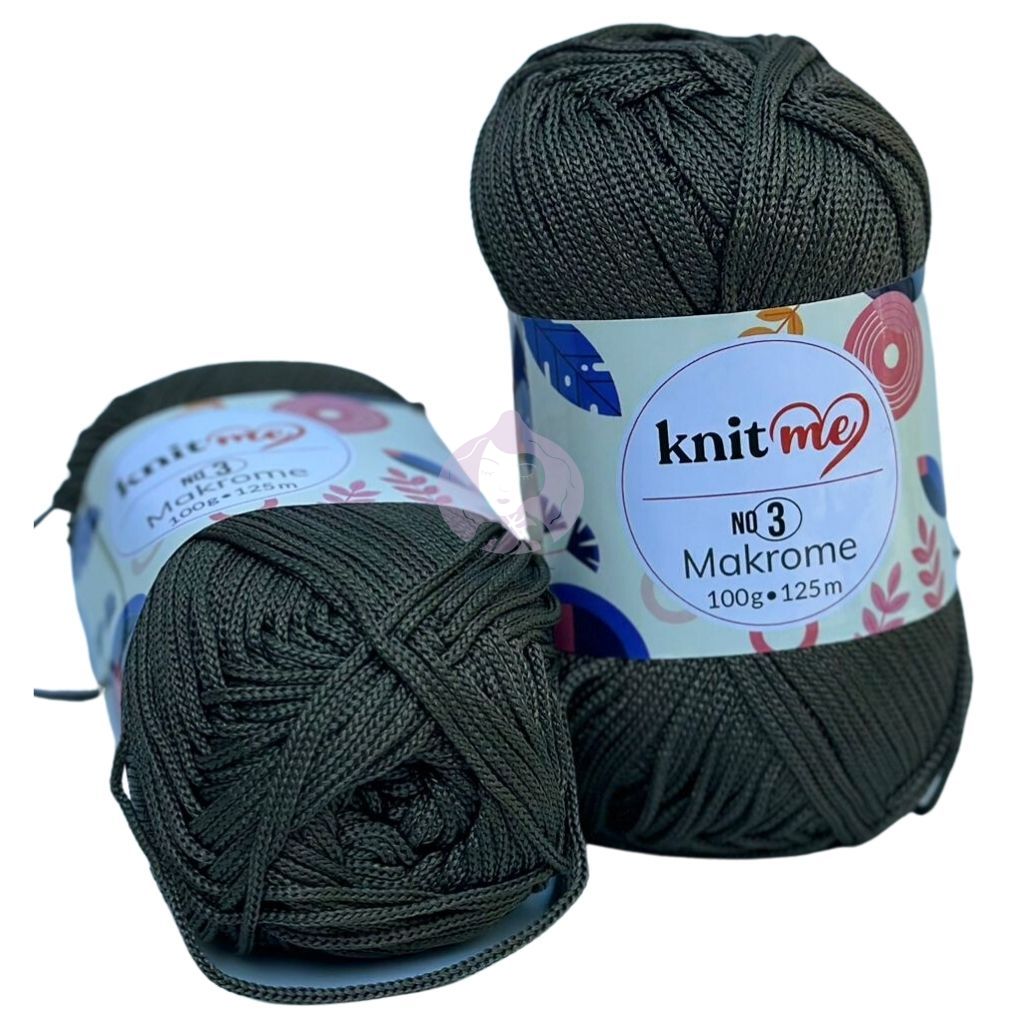 Knit Me Polyester Makrome No: 3mm 100gr 872