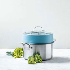 GreenPan Steamy Buharda Pişirici 24cm Mavi Renk