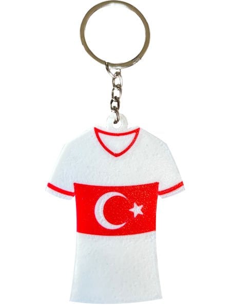 Türkiye Forması Anahtarlık