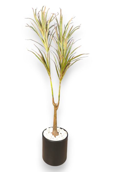 Yapay Bitki Dracena 150cm Yeşil & Kırmızı