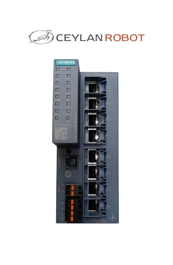 SIEMENS SCALANCE XC208 INDUSTRIAL ETHERNET SWITCH (6GK5208-0BA00-2AC2)