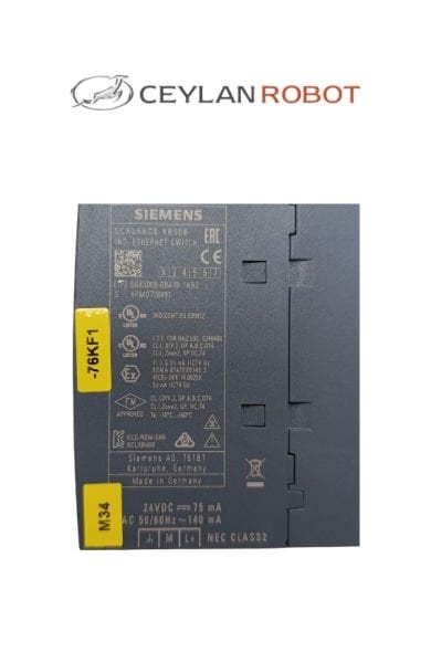 SIEMENS SCALANCE CB008 IND ETHERNET SWITCH (6GK5008-0BA10-1AB2)