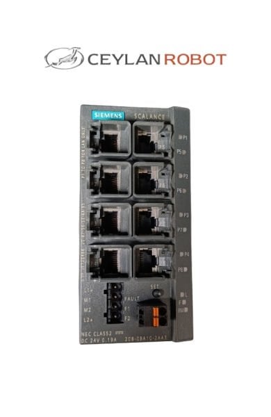 SIEMENS SCALANCE X208 SIMATIC NET INDUSTRIAL ETHERNET SWITCH (6GK5208-0BA10-2AA3)