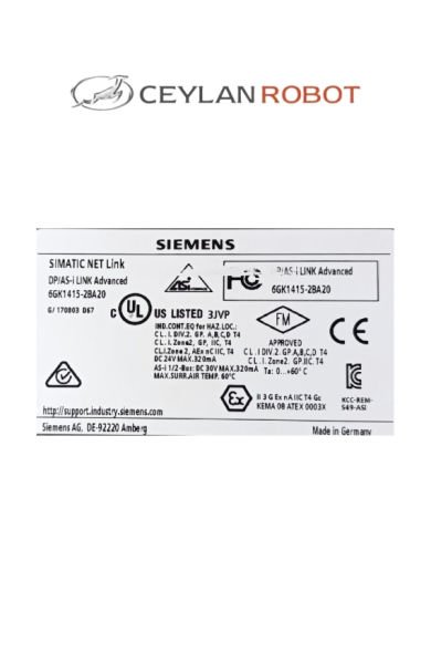 SIEMENS SIMATIC NET Link DP/AS-İ LINK Advanced (6GK1415-2BA20)