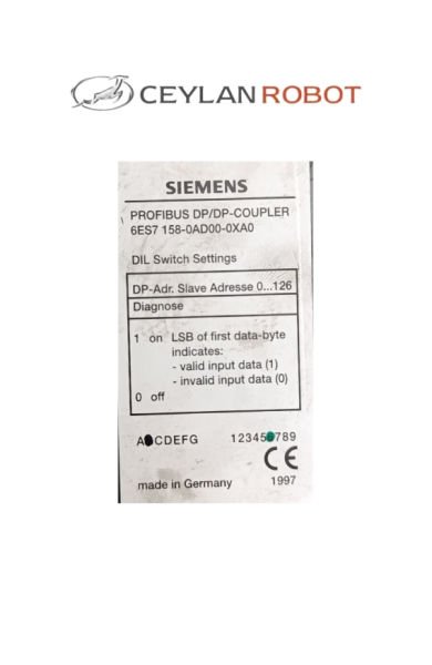 SIEMENS PROFIBUS DP/DP-COUPLER (6ES7 158-0DA00-0XA0)