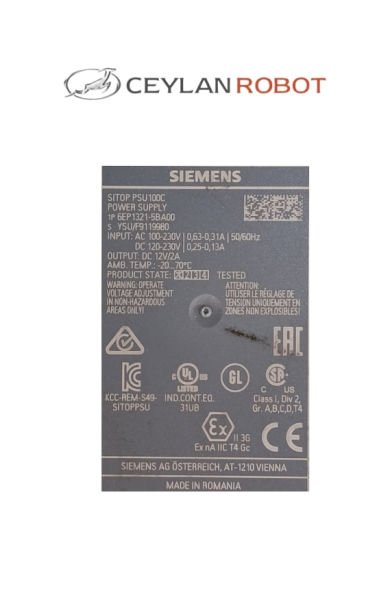 SIEMENS SITOP PSU100C Power Supply (6EP1321-5BA00)