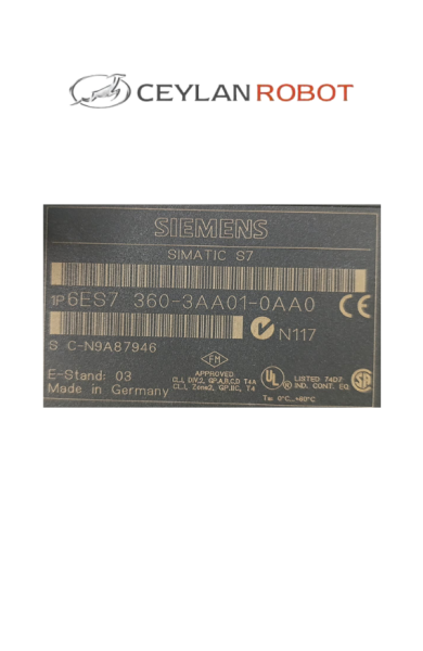 SIEMENS SIMATIC S7/IM360 (6ES7 360-3AA01-0AA0)