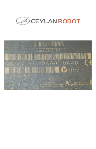 SIEMENS SIMATIC S7/DM370 DUMMY (6ES7 370-0AA01-0AA0)
