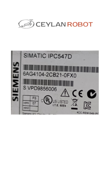 SIEMENS SIMATIC RACK PC,IPC547D (6AG4104-2CB31-0FX0)