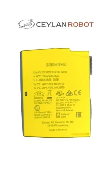 SIEMENS SIMATIC DP, ET 200SP için elektronik modül, Digital Input (6ES7 136-6BA00-0CA0)