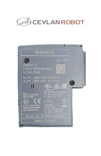 SIEMENS SIMATIC S7, ET 200SP, BusAdapter BA 2xRJ45, 2 RJ45 soketi (6ES7 193-6AR00-0AA0)