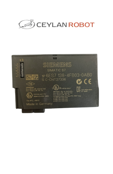 SIEMENS SIMATIC S7, ET 200S İÇİN ELEKTRONİK MODÜL, ET200S, 4 F-DO PROFISAFE (6ES7 138-4FB03-0AB0)