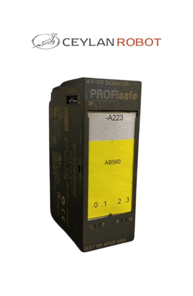 SIEMENS SIMATIC S7, ET 200S İÇİN ELEKTRONİK MODÜL, ET200S, 4 F-DO PROFISAFE (6ES7 138-4FB03-0AB0)