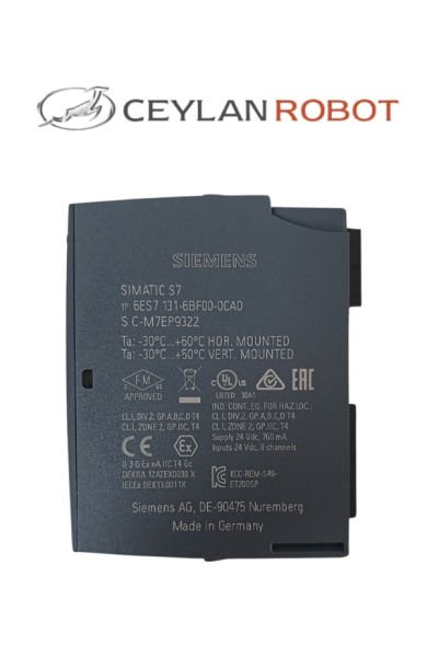SIEMENS SIMATIC S7, ET 200SP, dijital giriş modülü(6ES7131-6BF00-0CA0)