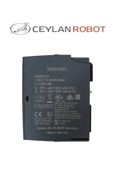 SIEMENS SIMATIC S7, ET 200SP, Dijital çıkış modülü(6ES7132-6BH01-0BA0)