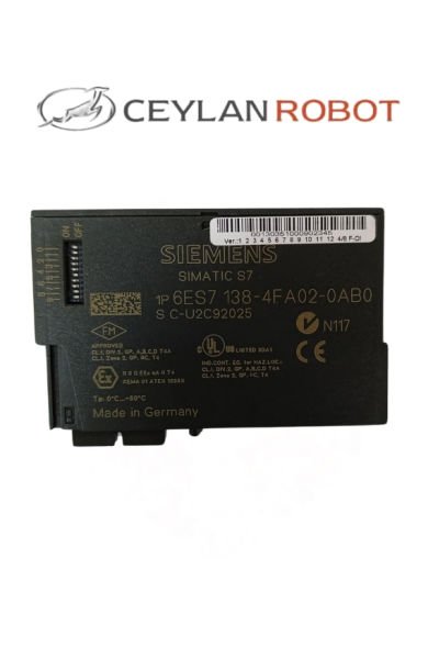 SIEMENS SIMATIC S7, PROFIsafe DP, elektronik modül  (6ES7-138-4FA02-0AB0)