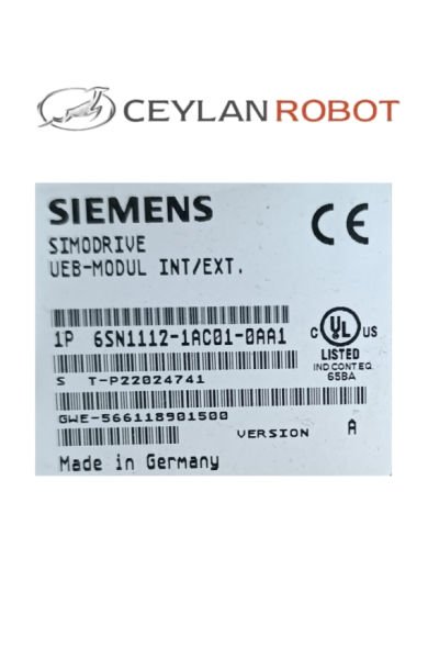 SIEMENS SIMODRIVE İZLEME MDÜLÜ, UEB-MODUL INT/EXT. (6SN1112-1AC01-0AA1)