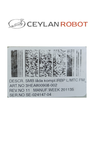 ABB SMB BOX COMPL.IRBP L/MTC (3HEA800908-002)