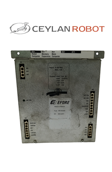 ABB Efore SR92A060 3HAB5845-1/2 Güç Kaynağı Ünitesi