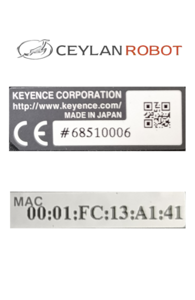 KEYENCE Denetleyici PNP Tipi, LS-9501P LS9000 Serisi Optik Mikrometre Kontrol Cihazı