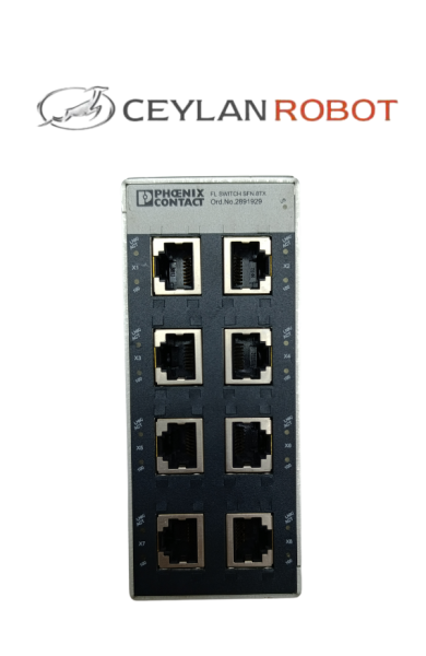 PHOENIX CONTACT FL SWITCH SFN 8TX - Industrial Ethernet Switch 2891929