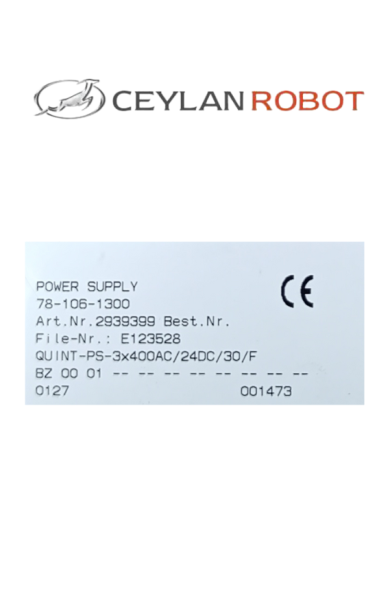 PHOENIX CONTACT QUINT-PS-3x400AC/24DC/30/F GÜÇ KAYNAĞI 2939399