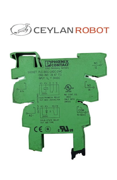 PHOENIX CONTACT PLC-BSC- 24DC/21HC - Röle tabanı 2967772