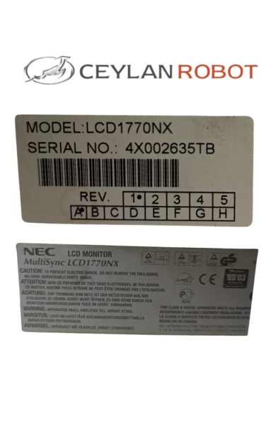 NEC MultiSync® LCD1770NX 17'' LCD Bilgisayar Ekranı