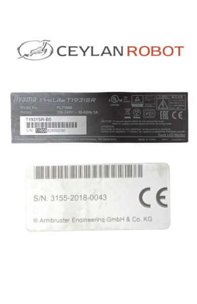 Iiyama PROLİTE T1931SR 19 İNÇ DOKUNMATİK MONİTÖR T1931SR-B5 (1160982600290)
