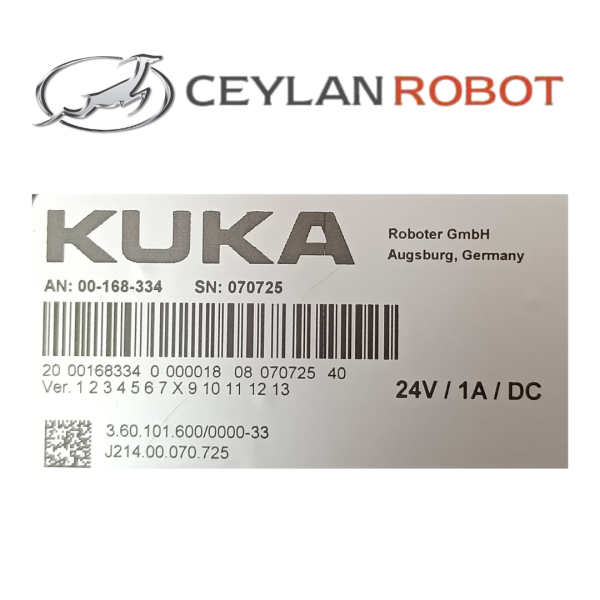 KUKA KRC4 00-168-334 TEACH PENDANT - Kontrol Paneli (Sıfır Ürün)