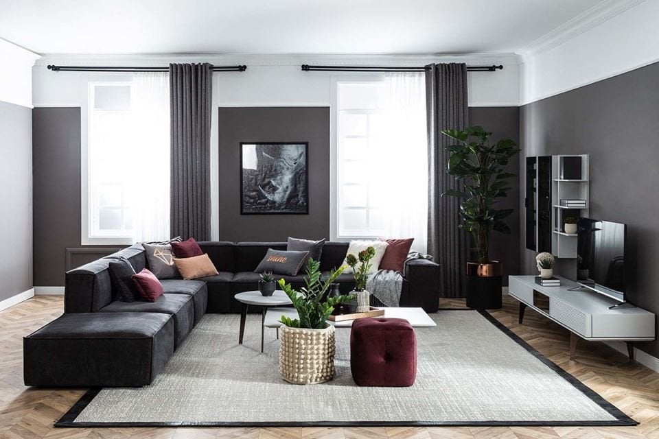 Saloni Plus Poufy Köşe Takımı