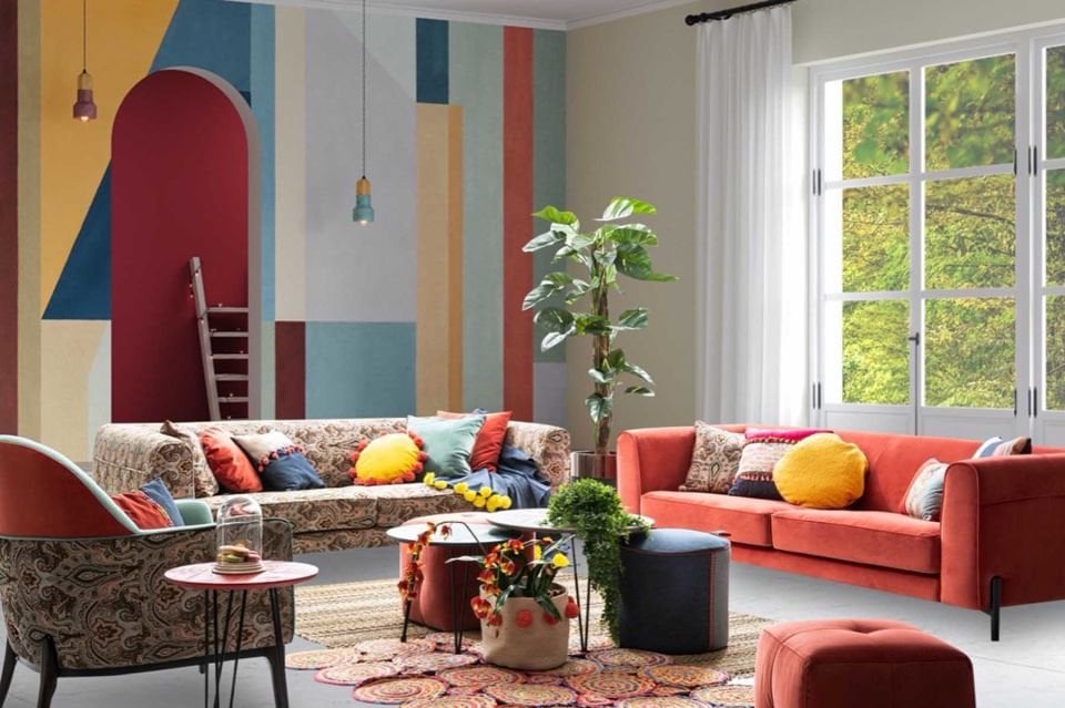 Saloni Amour Coral Koltuk Takımı