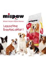 MisPaw Sığır Etli Köpek Maması 15 Kg