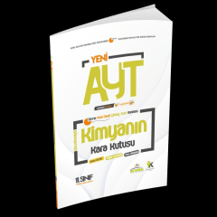 YKS- AYT KİMYANIN Kara Kutusu 3.Kitap Konu Ö. D. Çözümlü Soru BANKASI (11.Sınıf AYT konuları)