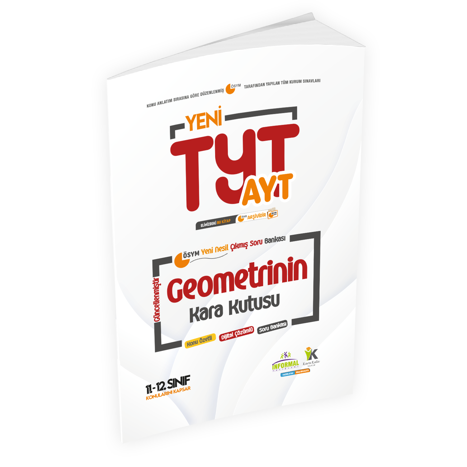 2023YKS- AYT GEOMETRİNİN Kara Kutusu 4.Kitap Konu Ö.D. Çözümlü Soru BANKASI(12.Sınıf AYT konuları)