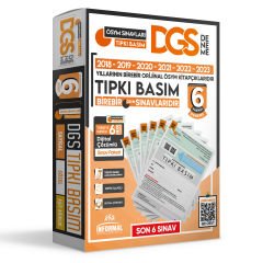 2024 DGS ÖSYM Çıkmış Soru Tıpkı Basım Türkiye Geneli Dijital Çözümlü 6lı DENEME PAKETİ