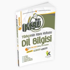 MSÜ Türkçenin Kara Kutusu Dil Bilgisi Konu Özetli Dijital Çözümlü Çıkmış Soru Bankası