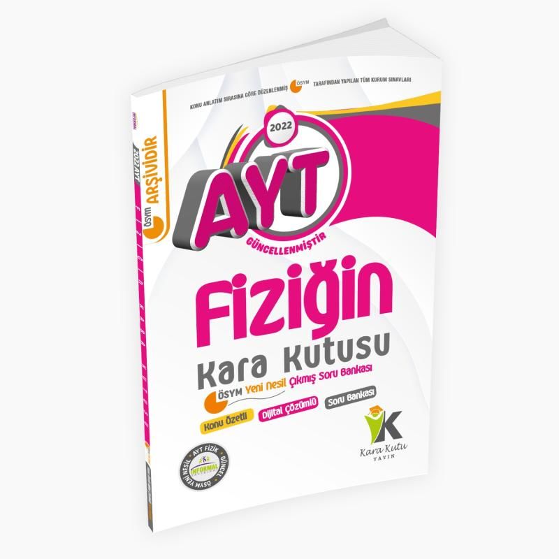 AYT Fiziğin Kara Kutusu Konu Özetli Dijital Çözümlü Çıkmış Soru Bankası