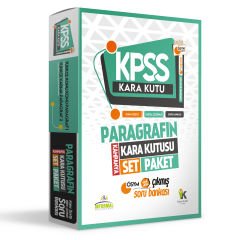 KPSS Paragrafın Kara Kutusu 1.ve 2. cilt Dijital Çözümlü ÖSYM Çıkmış Soru Bankası 2li KAMPANYA Paket