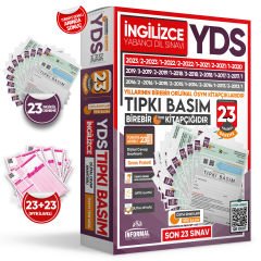 2024 YDS İngilizce ÖSYM Tıpkı Basım Deneme Paketi 23lü TG Çıkmış Soru Kitapçıkları Seti