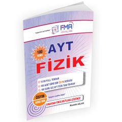 2024 AYT Fizik 100 Soru Full Tekrar Soru Bankası FMA Yayınları