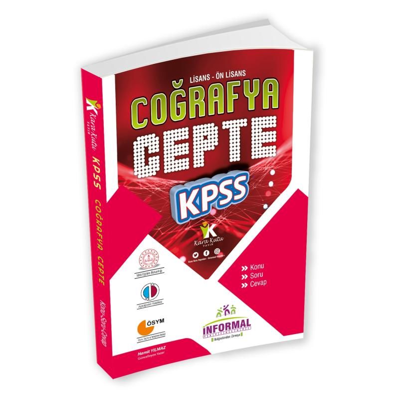 2024 KPSS COĞRAFYA CEPTE KONU-SORU-CEVAP ÖSYM ANALİZ SERİSİ