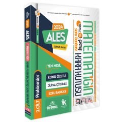 2024 ALES Paragraf ve Problemler Kara Kutu Konu Özetli D. Çözümlü ÖSYM Çıkmış Soru Bankası 2li Set