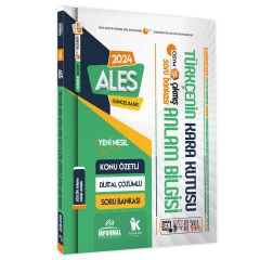 2024 ALES Türkçenin Kara Kutusu Dijital Çözümlü Konu Özetli ÖSYM Çıkmış Soru Bankası Altın Set Paket