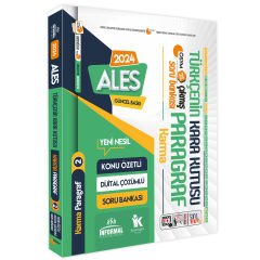 2024 ALES Türkçenin Kara Kutusu Dijital Çözümlü Konu Özetli ÖSYM Çıkmış Soru Bankası Altın Set Paket