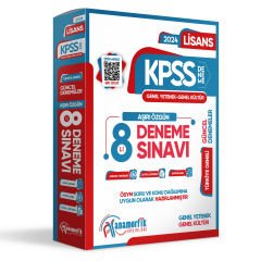 2024 KPSS Lisans GY-GK TG Kurumsal 8Li Dijital Çözümlü Paket Deneme Sınavı Anamorfik Yayınları